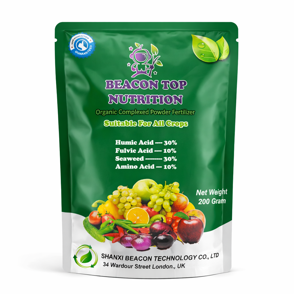 Beacon Top Nutrition - Organic Fertilizer, UK (Humic Fulvic Seaweed Amino Acid)