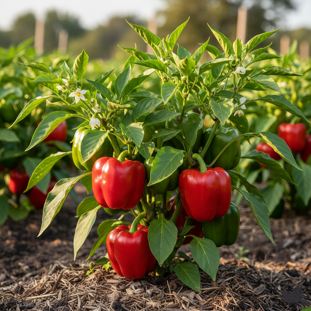 Bell Pepper (Red) Seeds - Sweet California Wonder (WINTER)