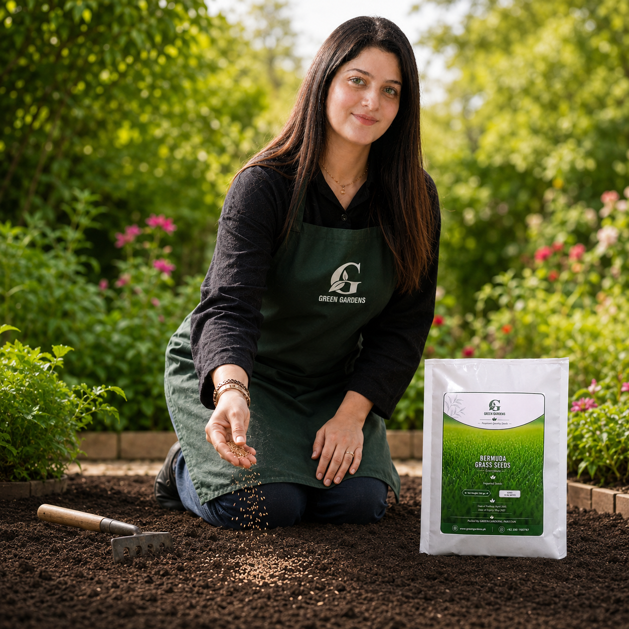 Bermuda Grass Seeds - 100 gm