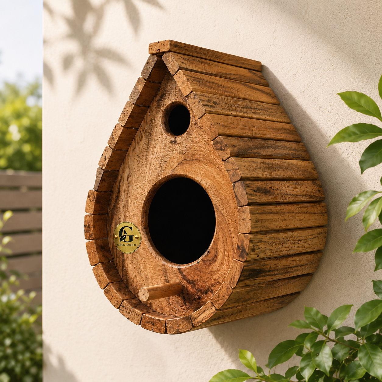Premium Quality  Bird House G-1 – Handcrafted from Seasoned Babul Hardwood