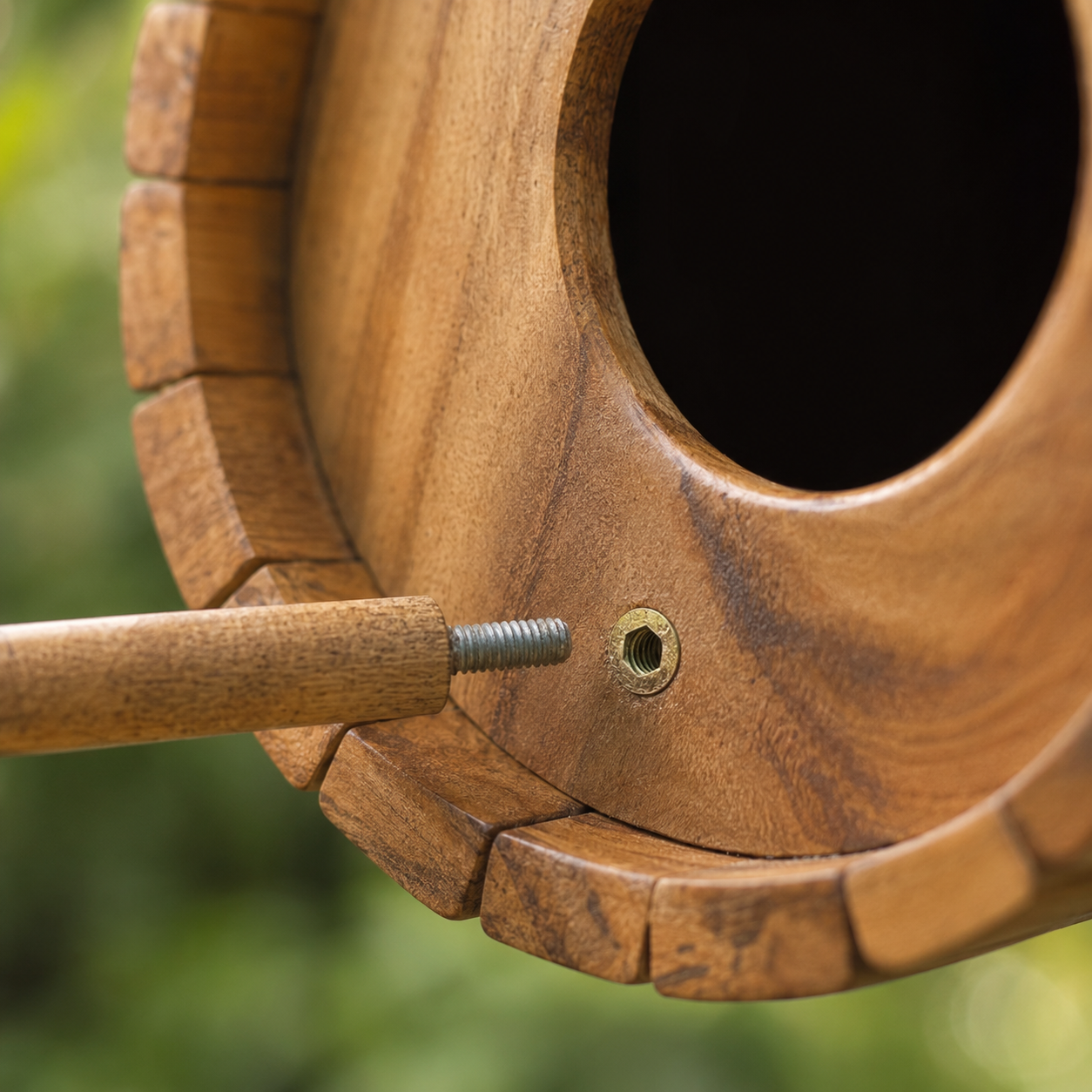 Premium Quality  Bird House G-1 – Handcrafted from Seasoned Babul Hardwood