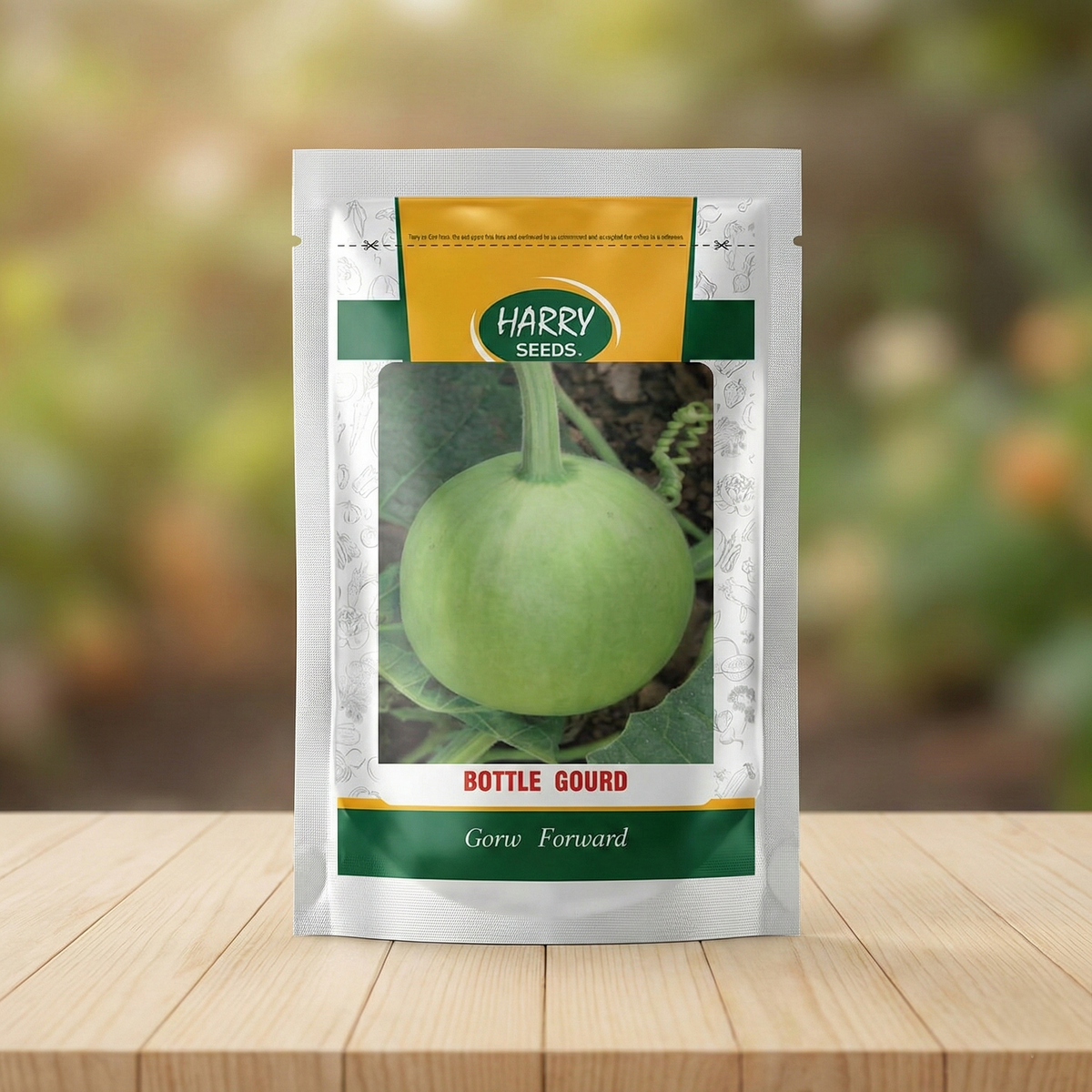Bottle Gourd Round Seeds - 100 Gram (Harry Seeds)
