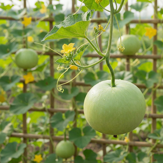 Bottle Gourd Round Seeds, F1 Hybrid (SUMMER) گھیا کدو گول