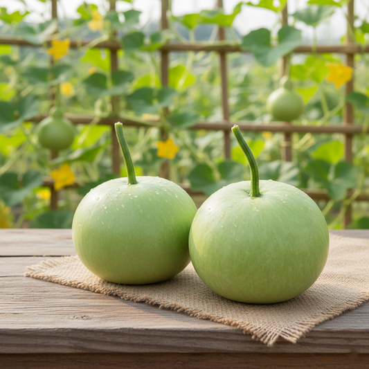 Bottle Gourd Round Seeds, F1 Hybrid (SUMMER) گھیا کدو گول