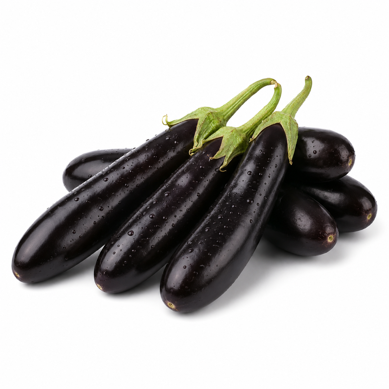 Purple Long F1 Hybrid brinjal with glossy elongated purple fruits – eggplant seeds for home gardening in Pakistan