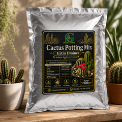 Cactus Potting Mix – Extra Drainer | Soilless Media for Cactus – 900 g