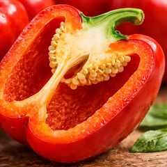 Capsicum Red Seeds - Bell Pepper (WINTER/SUMMER) شملہ مرچ لال