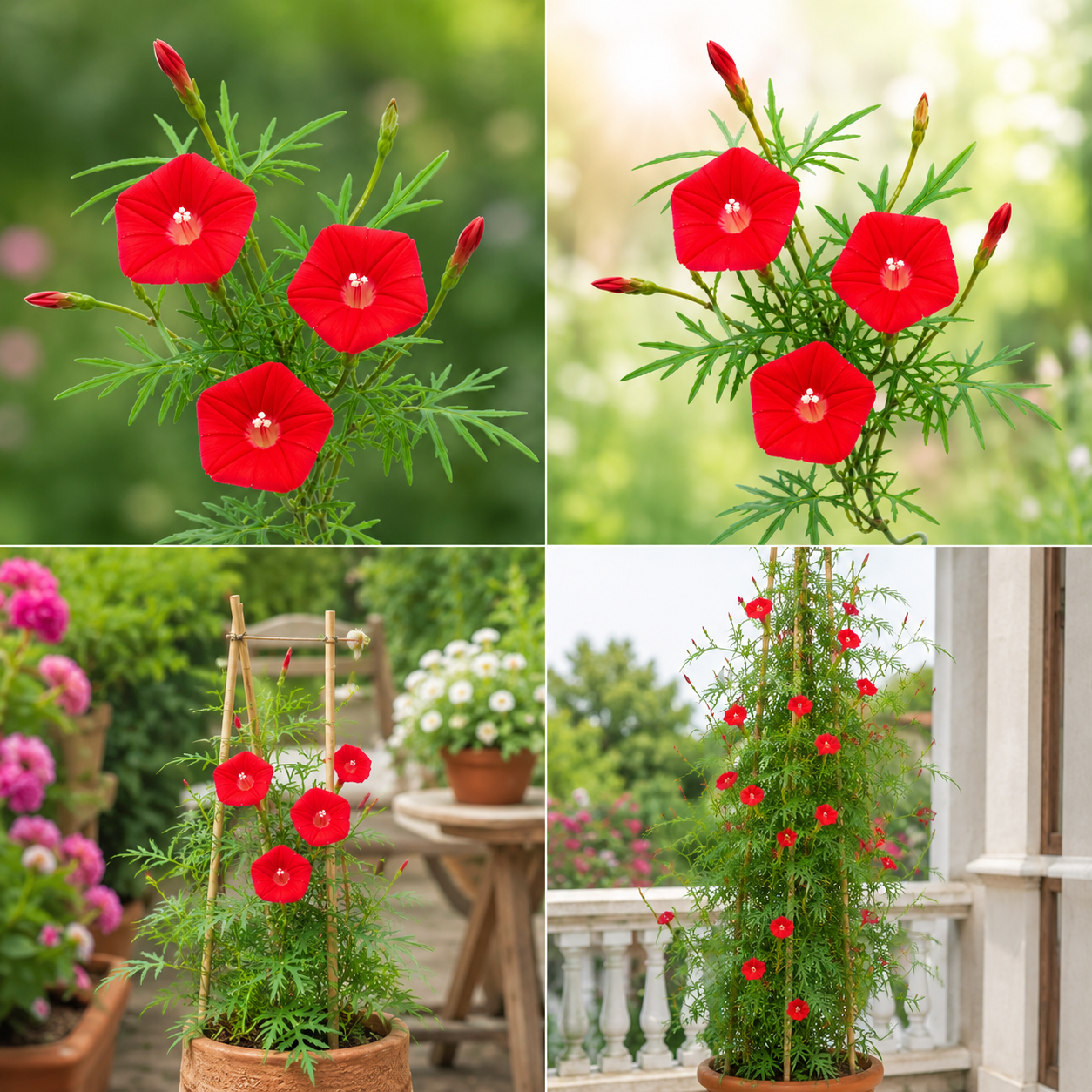 Cardinal Climber  Seeds  (SUMMER)