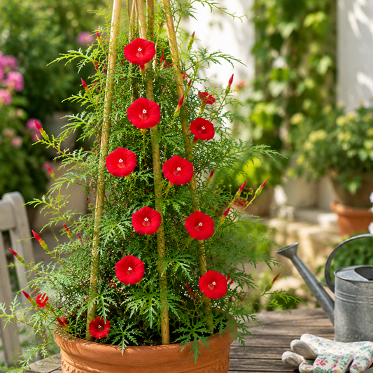 Cardinal Climber  Seeds  (SUMMER)