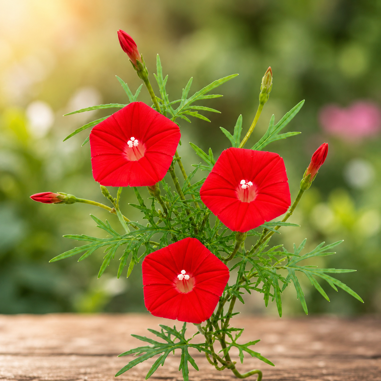 Cardinal Climber  Seeds  (SUMMER)