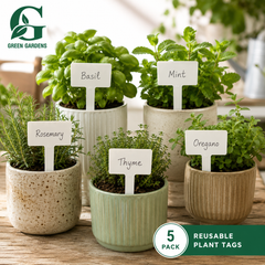 Plant Tags – 9.7 × 4 Inch | Reusable | Pack of 5