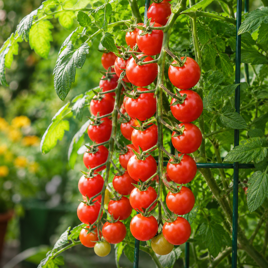 Cherry Vine Tomato Seeds - Red Indeterminate (100 Seeds) {WINTER} چیری ٹماٹر لال- بیل والا