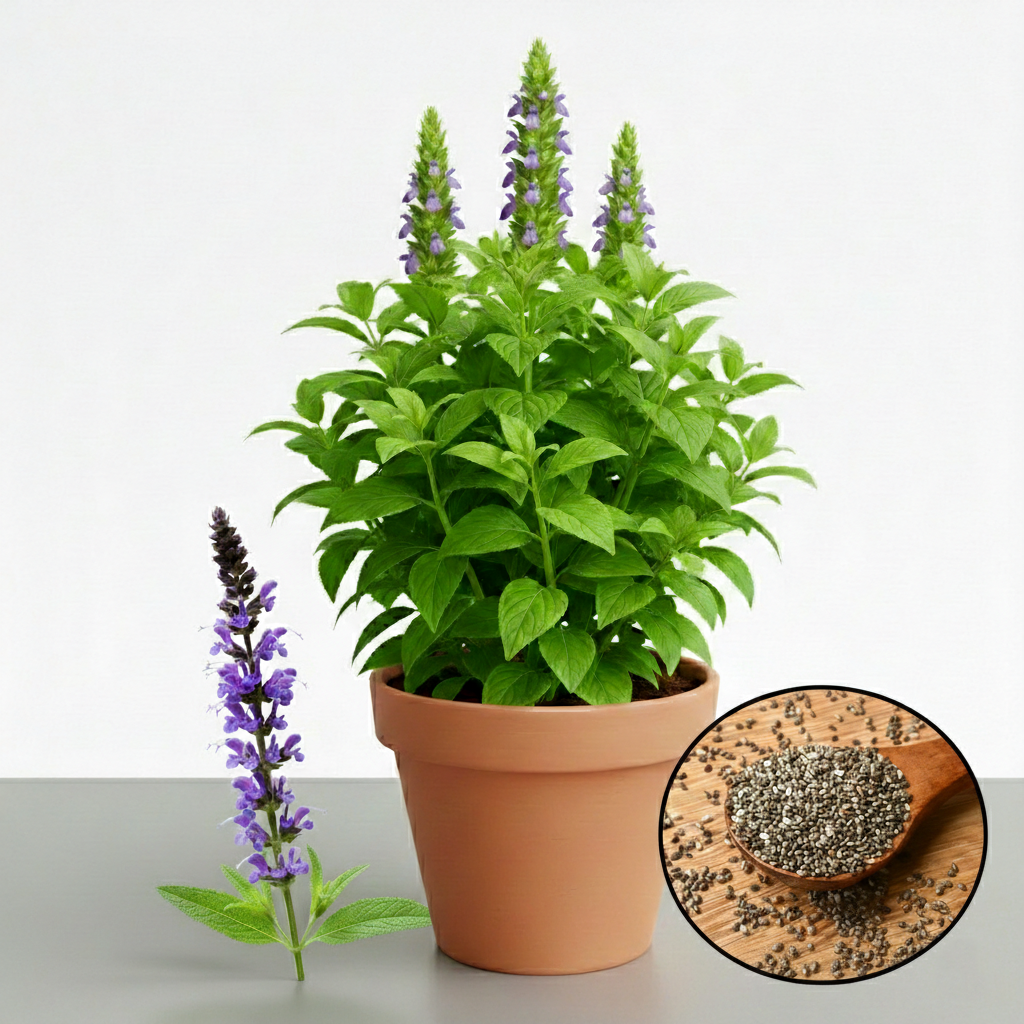 Chia Seeds (Salvia hispanica) {WINTERS}