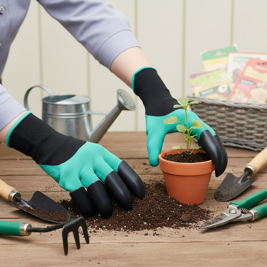 Garden Clawed Gloves -  (BOTH HANDS CLAWED)