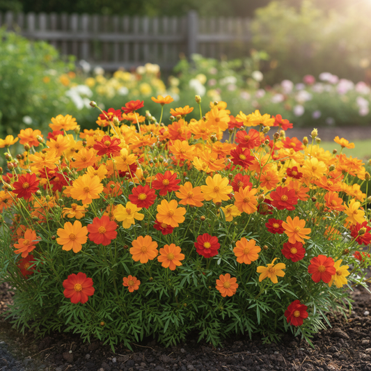 Cosmos Carpet Dwarf Seeds - Mix (SUMMER)
