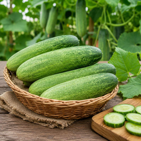 Cucumber Desi Seeds – Traditional Green Cucumber (WINTER/SUMMER)