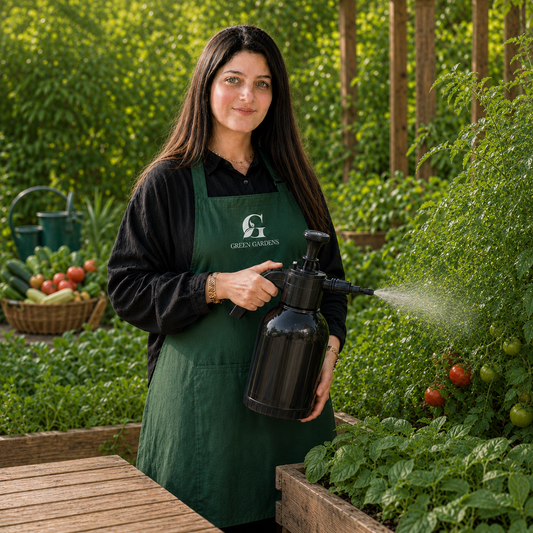 DADA 2L Pressure Garden Sprayer (BLACK) – Hand Pump Plant Sprayer