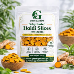 Dehydrated Haldi Slices (Turmeric) – 200 g