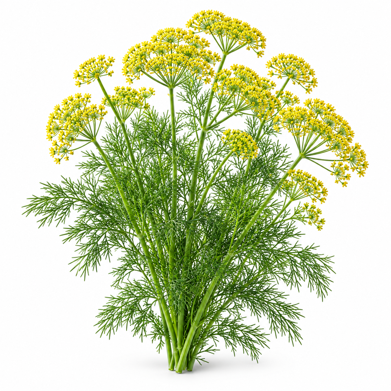 Healthy green dill plant with fine feathery aromatic leaves – Soya herb seeds for winter kitchen gardening in Pakistan