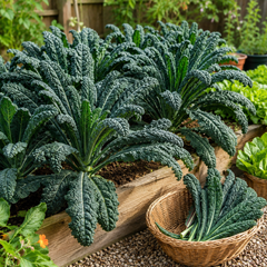 Dinosaur Kale Seeds – Nero di Toscana Precoce | Franchi Seeds Italy (WINTER)