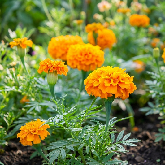 French Marigolds - Jaffery GOLD (Winter)