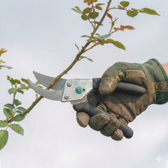 GIGALUMI Heavy-Duty Bypass Pruning Shear - Garden Pruner