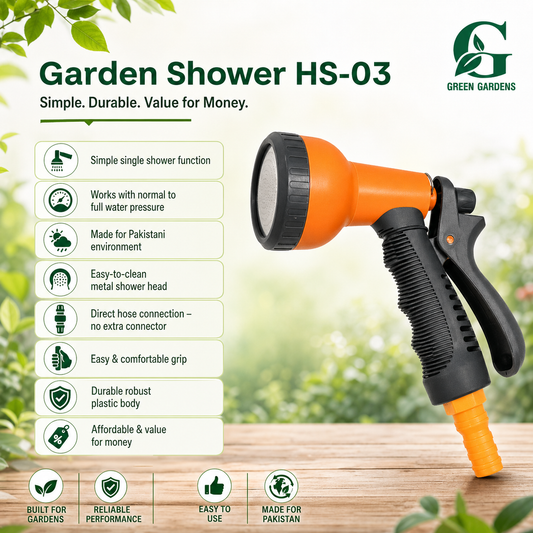 Garden Shower HS-03 | Single Spray Watering Gun