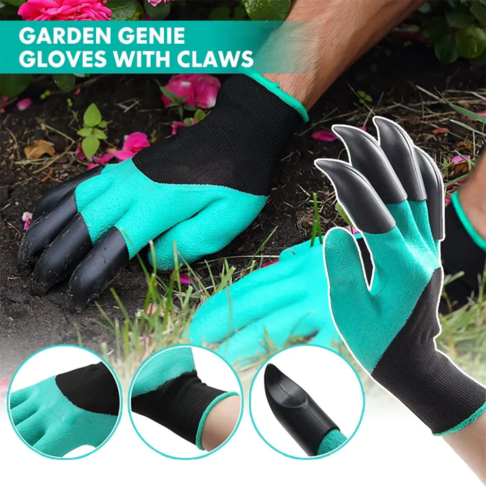 Garden Gloves – Clawed Gloves for Digging, Weeding & Planting | Waterproof & Durable-3