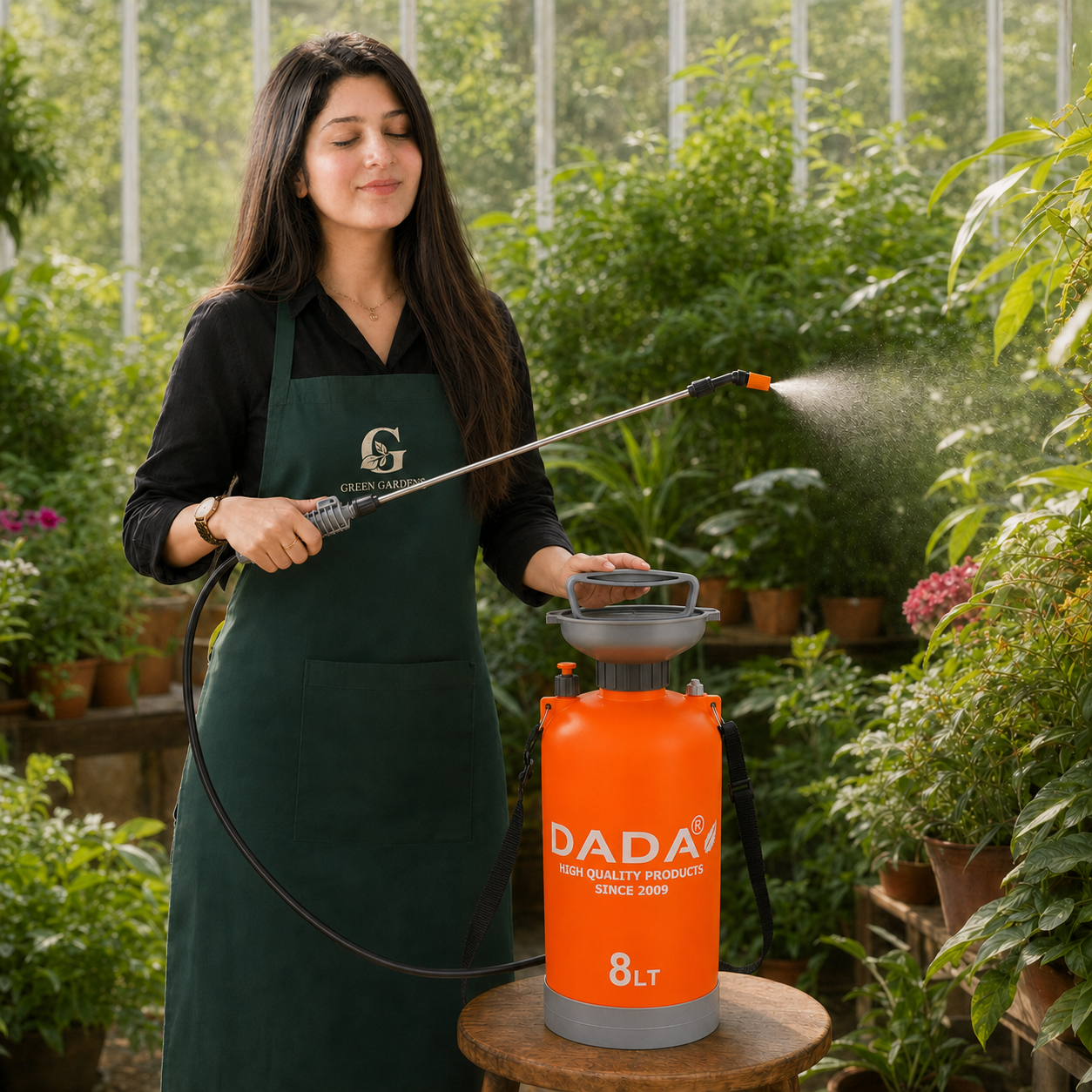 Garden Pressure Sprayer, 8 Litre - DADA