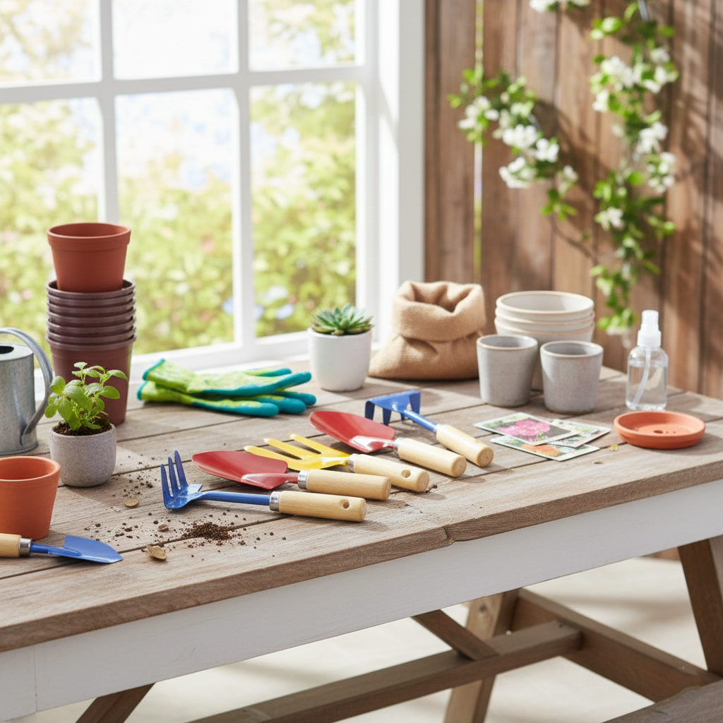 Gardening Tools Set (3 pcs) for Kids