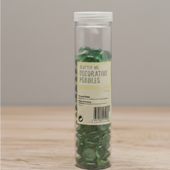 Decorative Glossy Glass Pebbles Stone for Vase
