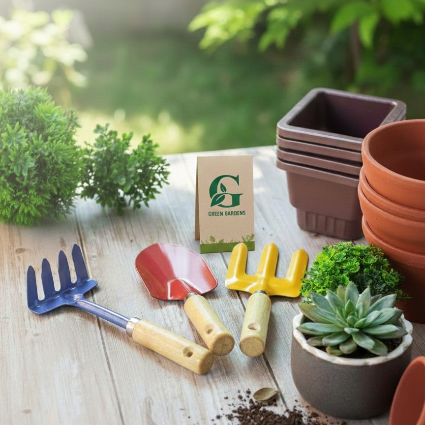 Gardening Tools Set (3 pcs) for Kids