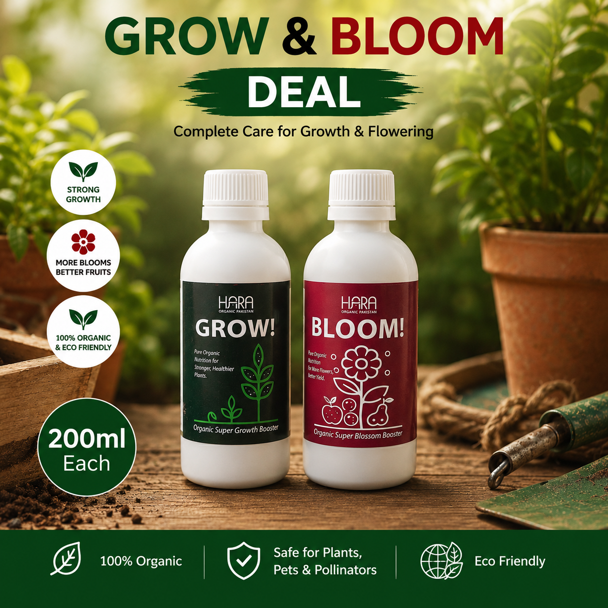 Grow & Bloom Deal – 200ml Each