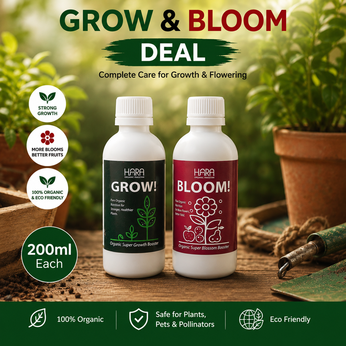 Grow & Bloom Deal – 200ml Each