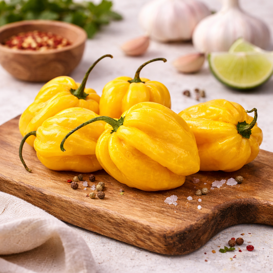 HABANERO PEPPER Seeds - Yelllow (WINTER/SUMMER)