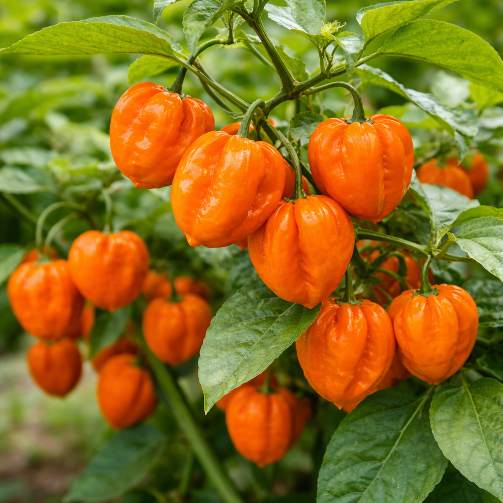 HABANERO PEPPER Seeds - Orange (WINTER/SUMMER)