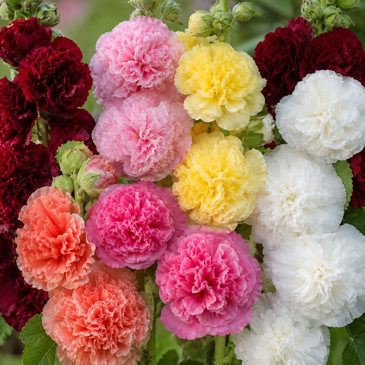 Hollyhock Seeds - Double (WINTER)