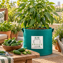 Fresh green Jalapeno peppers growing on a healthy bushy plant – medium-hot Jalapeno chilli seeds for winter and summer gardening in Pakistan