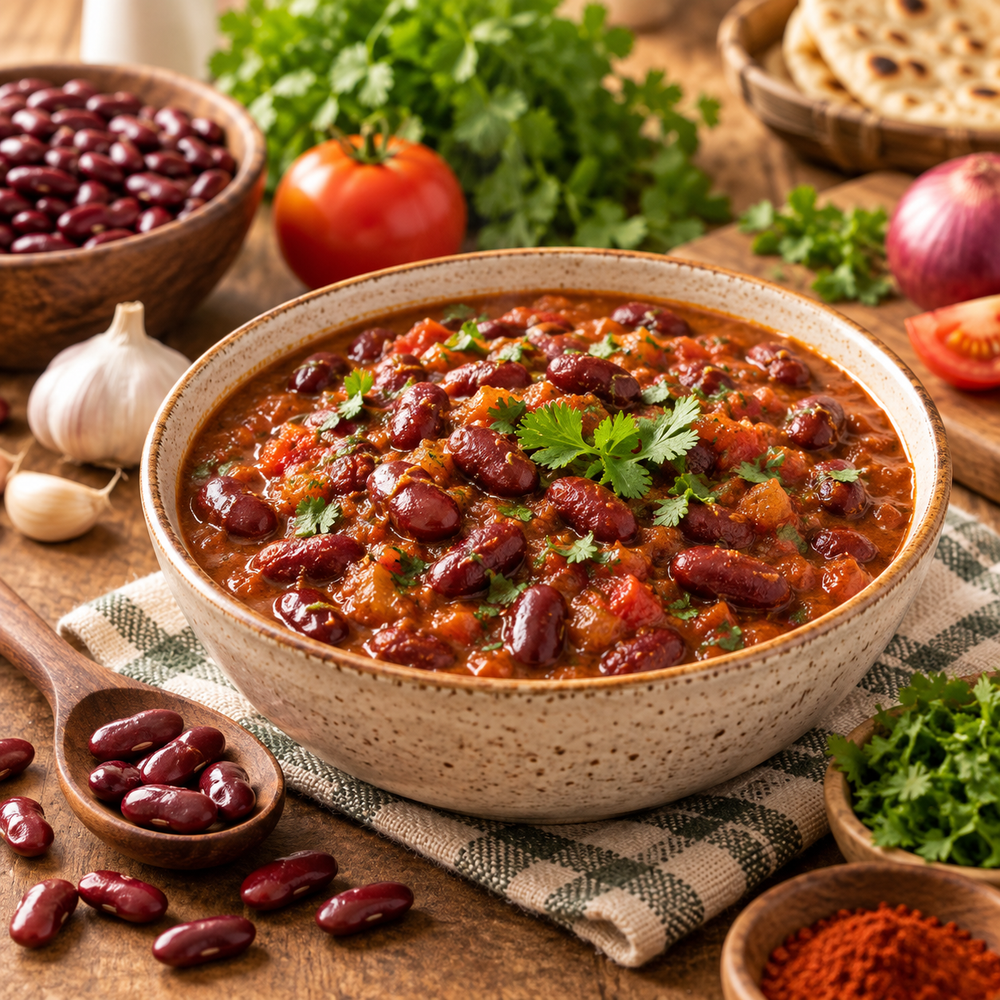 Deep red Kidney Beans with mature dry pods on climbing bean vines – Red Kidney Bean seeds for trellis and home gardening in Pakistan