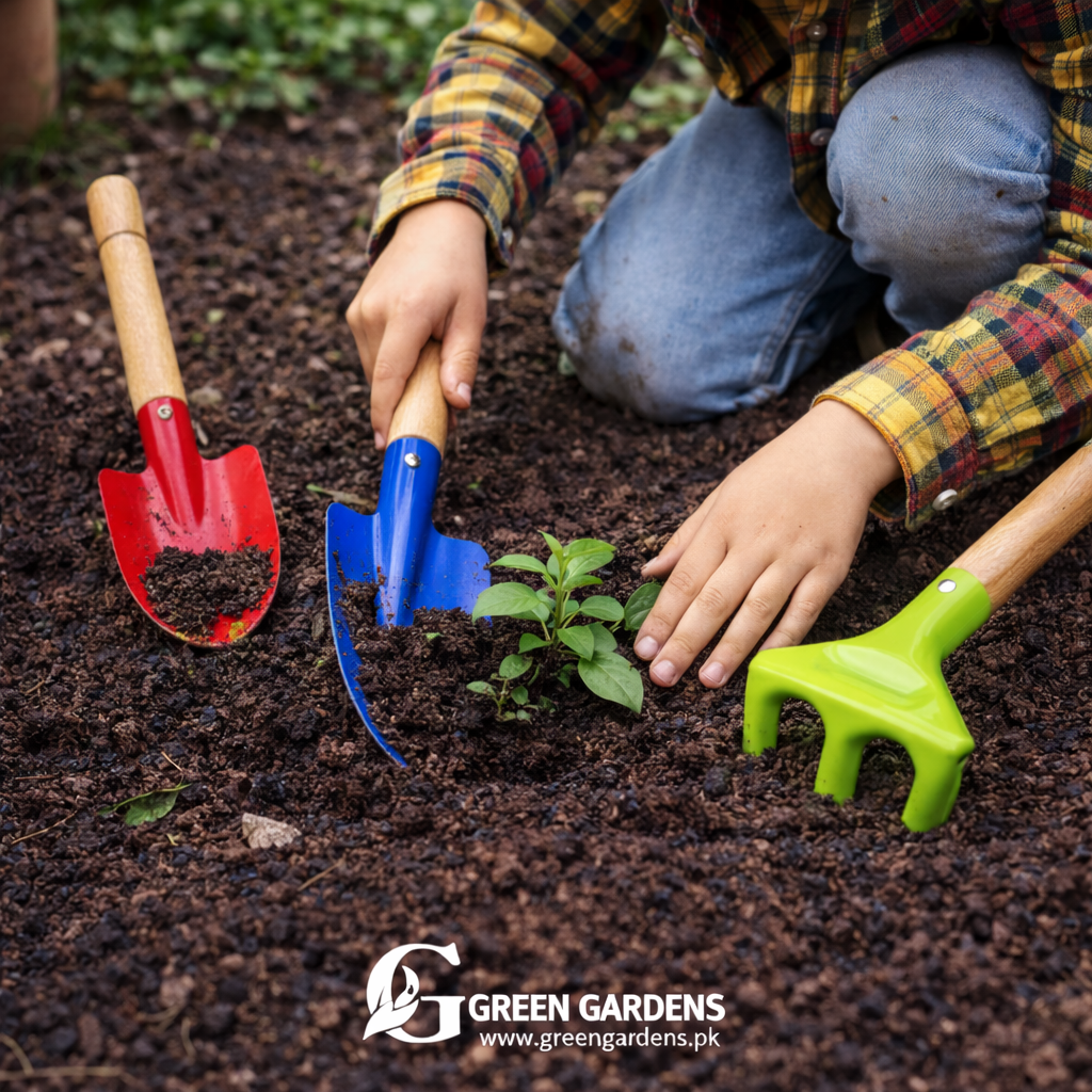 Kids Gardening Tool Set (3 Piece) | Children Garden Tools