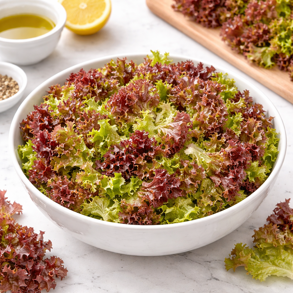Lettuce Red Fire Seeds (WINTER) لال سلاد پتہ