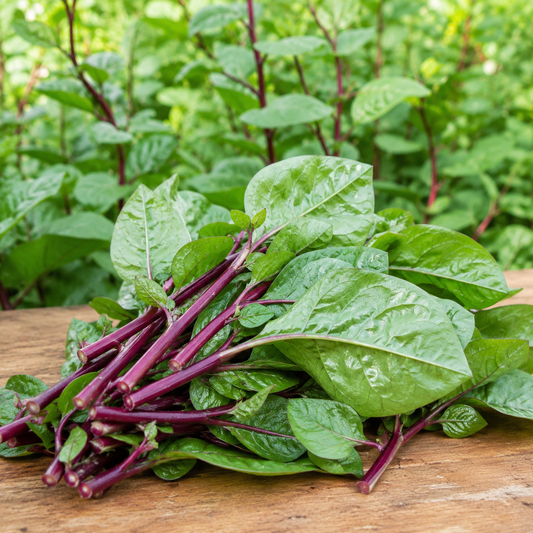 Malabar Spinach Red Seeds | Heat-Tolerant Climbing Leafy Vegetable (WINTER/SUMMER)