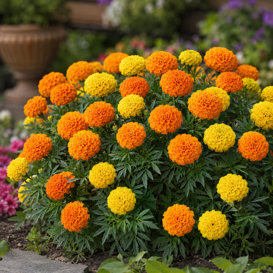 Marigold Crackerjack Seeds - Mix
