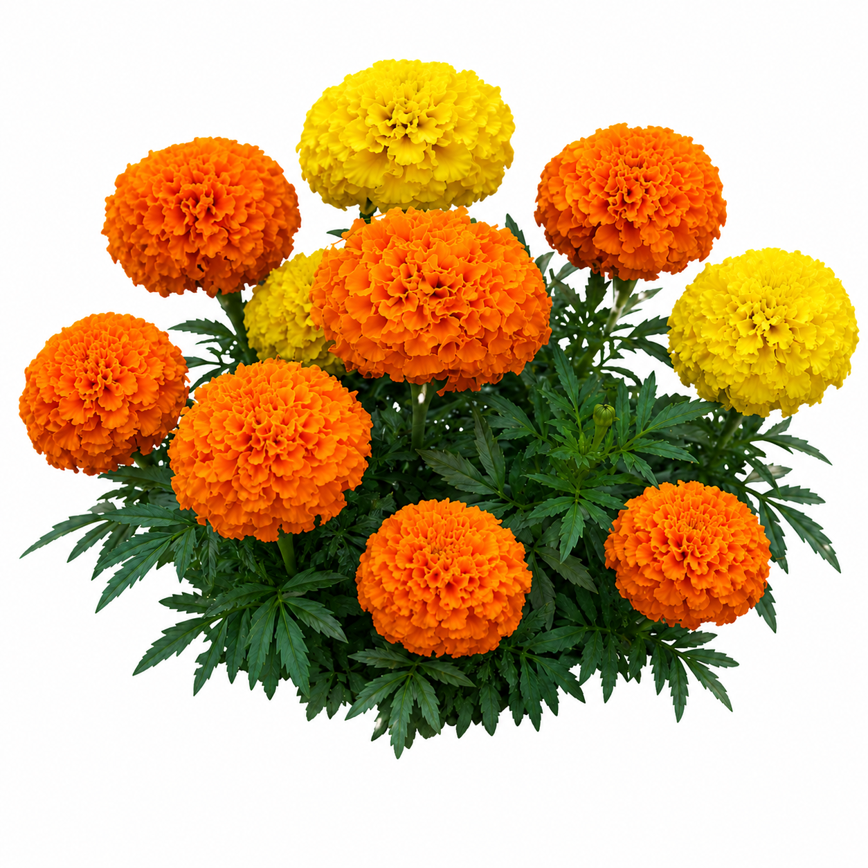 Marigold Crackerjack Seeds - Mix