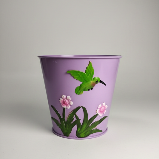 Metalic Pot - Purple (11.8 CM / 12.7)