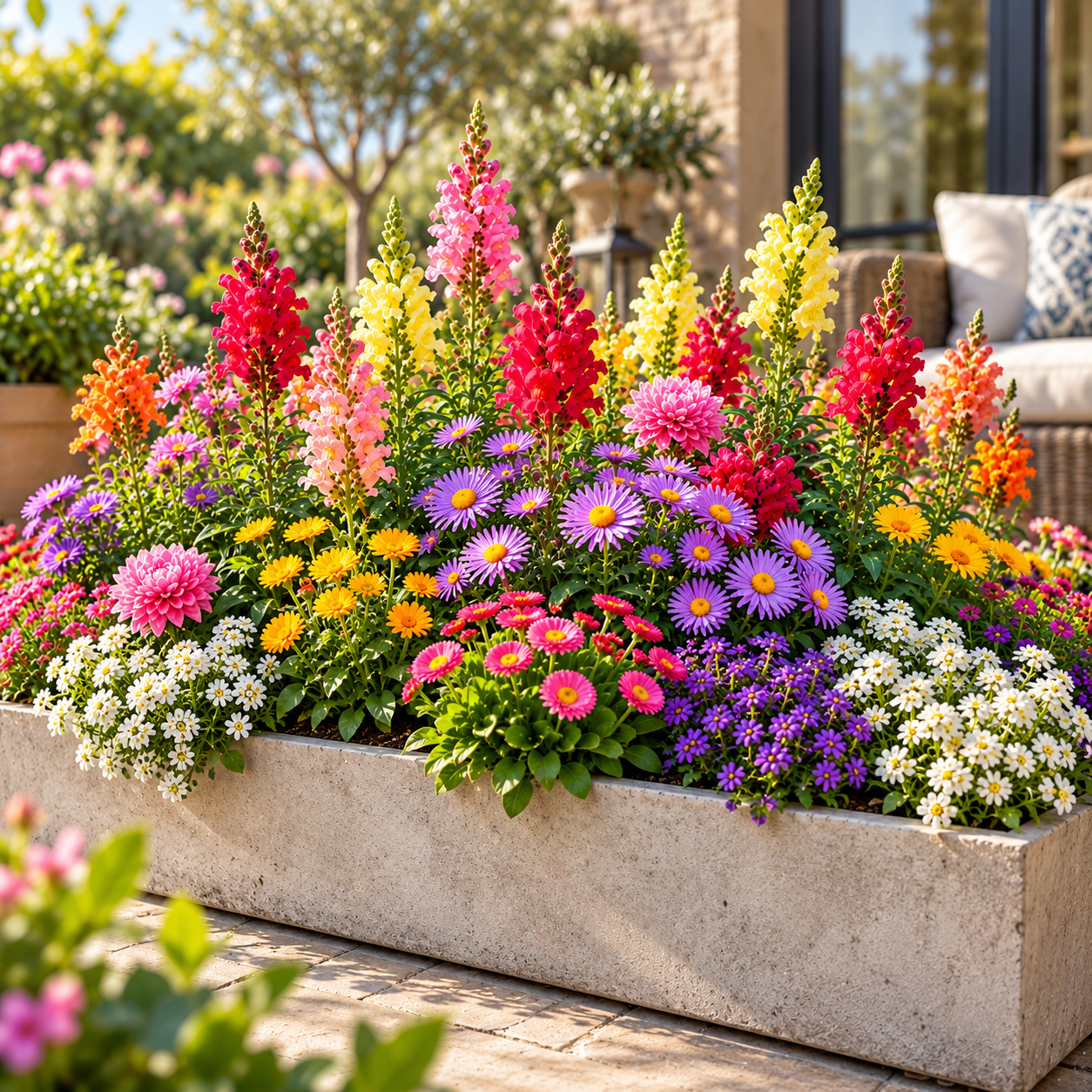 GREEN GARDENS Mix Winter Flowers Seeds Deal with 40+ colourful winter flower varieties – approx. 200 mixed seeds for beds pots borders and grow bags in Pakistan