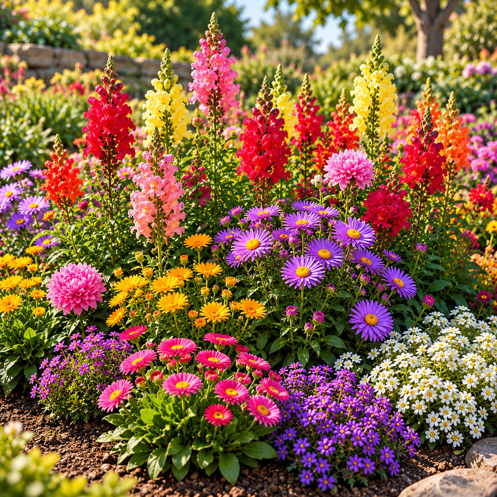 GREEN GARDENS Mix Winter Flowers Seeds Deal with 40+ colourful winter flower varieties – approx. 200 mixed seeds for beds pots borders and grow bags in Pakistan