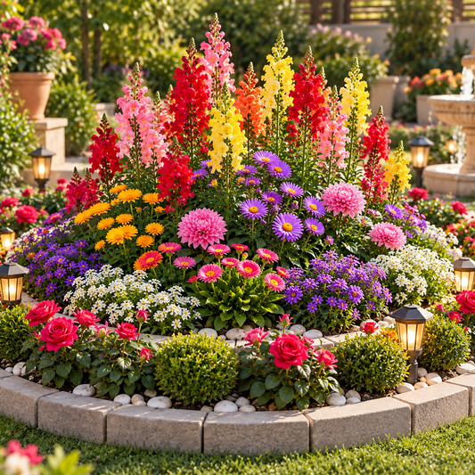 GREEN GARDENS Mix Winter Flowers Seeds Deal with 40+ colourful winter flower varieties – approx. 200 mixed seeds for beds pots borders and grow bags in Pakistan