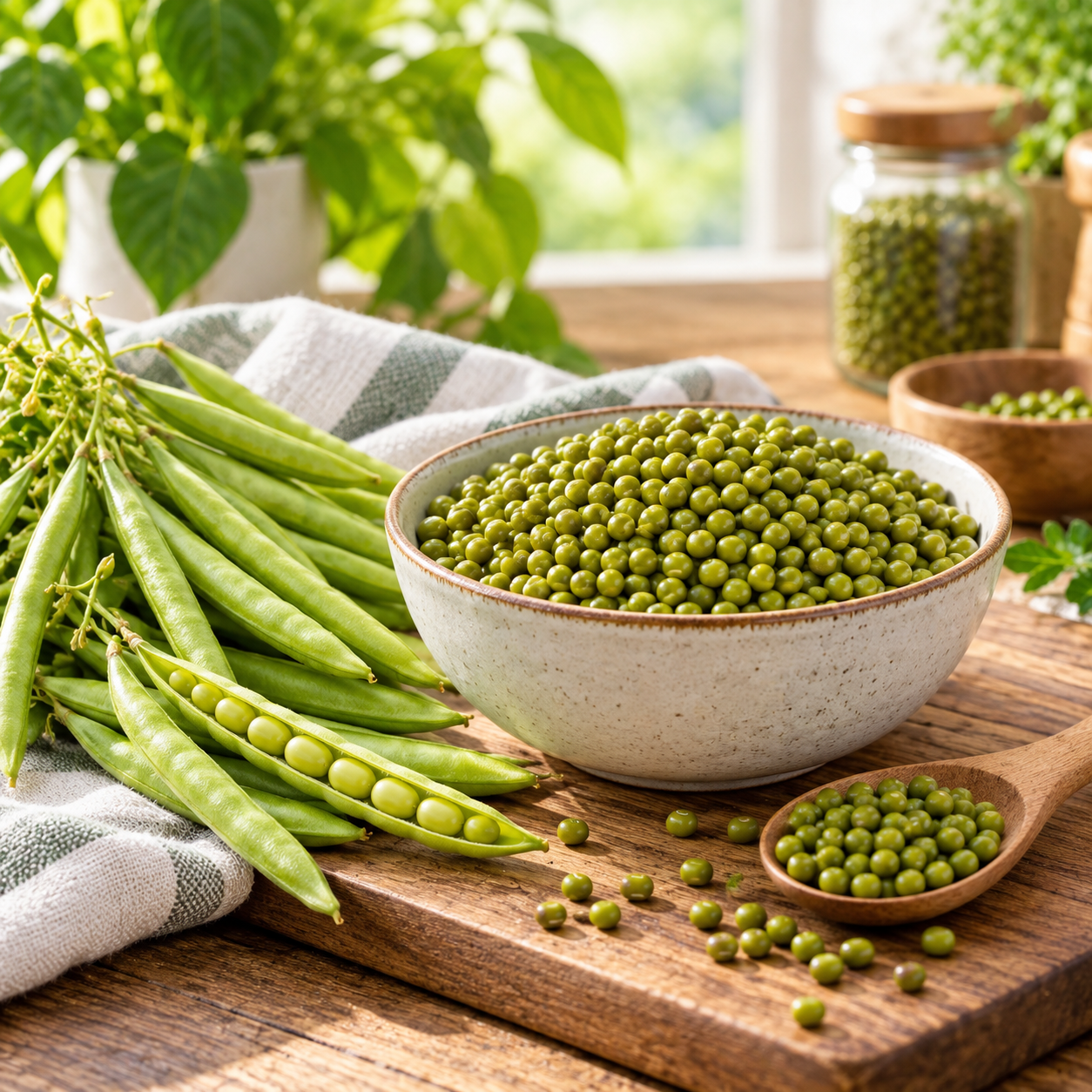 Green Mung Beans with mature pods on healthy Vigna radiata plants – Moong Green Gram seeds for home gardening in Pakistan