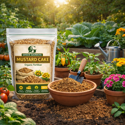 Mustard Cake - 1kg 
(Cold Pressed, Premium Quality)